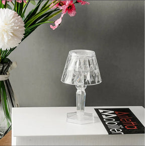 Led Night Light Crystal Diamond Table Lamp