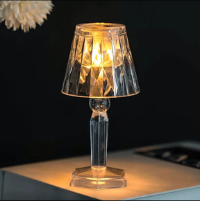 Led Night Light Crystal Diamond Table Lamp