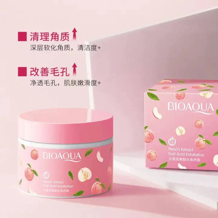 BIOAQUA PEACH EXTRACT EXFOLIATING GEL