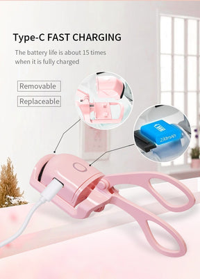 Automatic Eyelash Curler | Electric Eyelash Curler |  Long Lasting Curling (random Color)