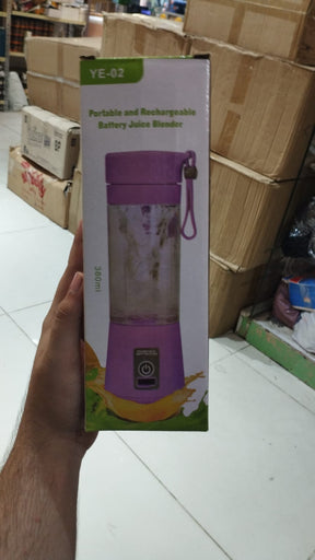 Portable Outdoor Juicing Cup / Usb Charging Fruit Vegetable Blender 380ml