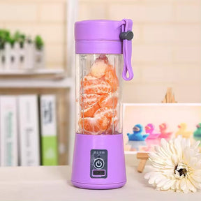 Portable Outdoor Juicing Cup / Usb Charging Fruit Vegetable Blender 380ml