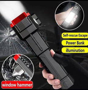 High-power Led Flashlight / Rechargeable And Multifunctional