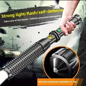 Self Defense Flashlight / High Quality Hammer Torch Light (1 km range)