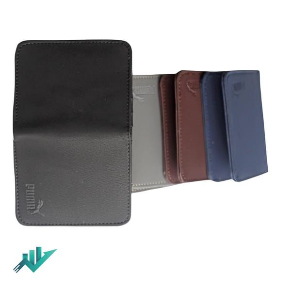 Puma Synthetic Leather Wallet For Men / Best Quality ( Random Color )