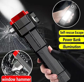 High-power Led Flashlight / Rechargeable And Multifunctional